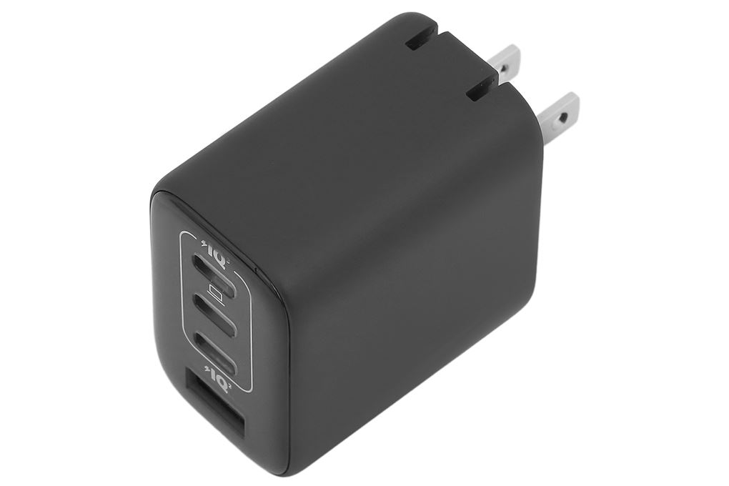 Sạc nhanh 4 cổng USB Type-C PD 70W Anker Zolo A121C Màu Đen