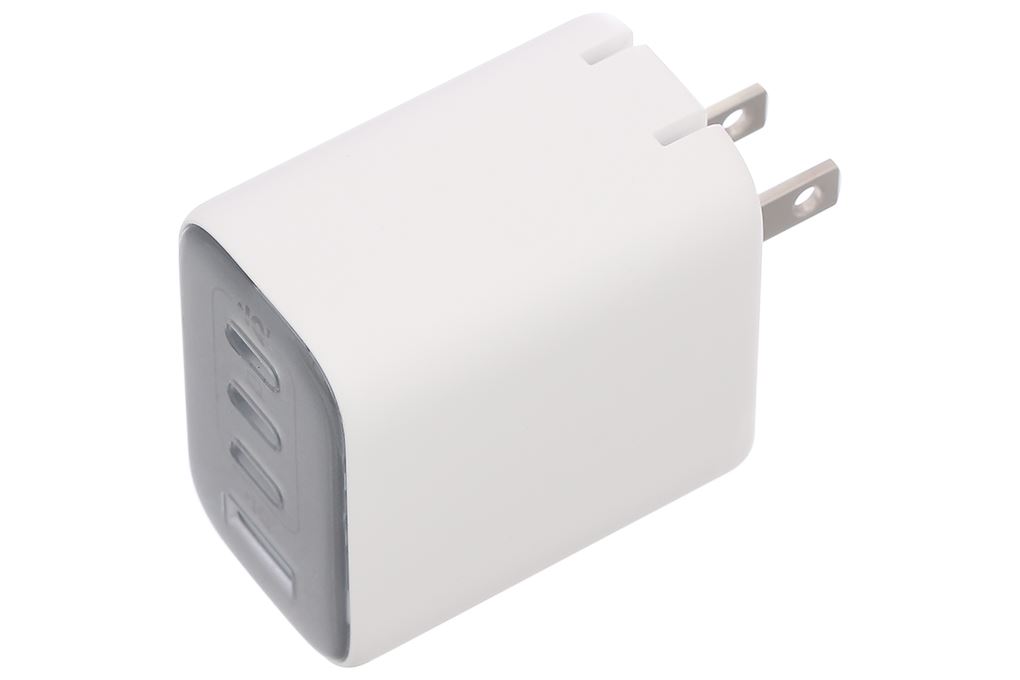 Sạc nhanh 4 cổng USB Type-C PD 70W Anker Zolo A121C Màu Trắng