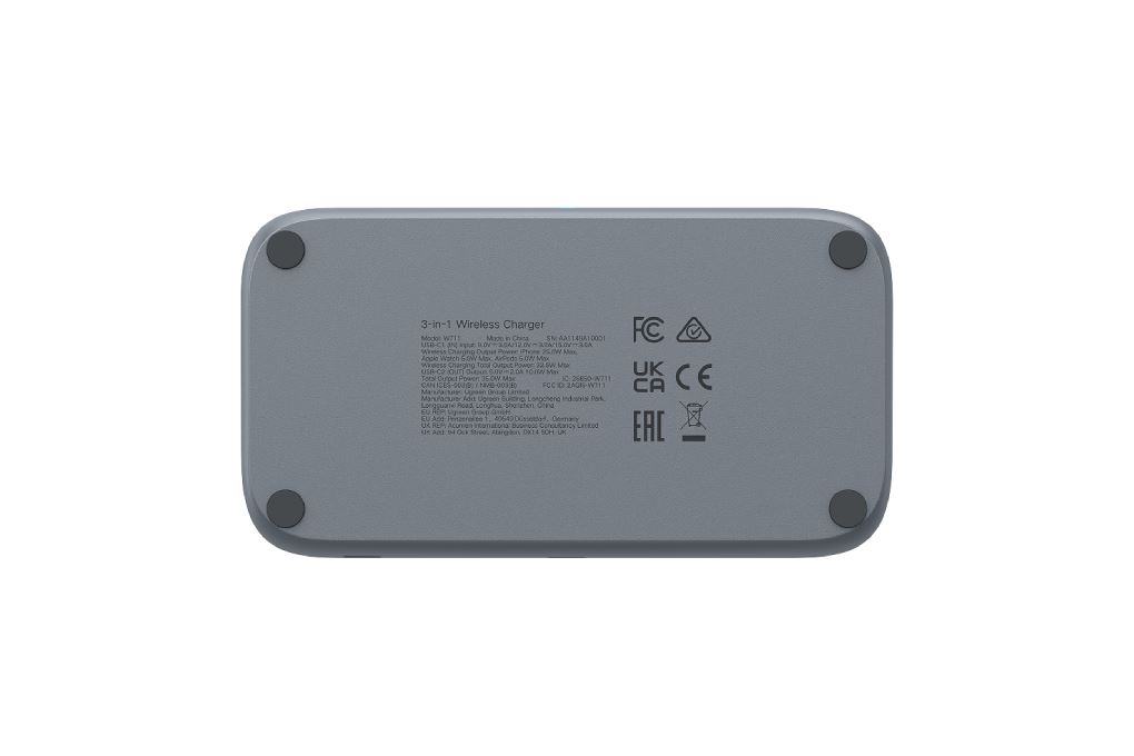 Đế sạc nhanh không dây 3 in 1 Qi2.2 25W Magnetic Ugreen Magflow W711 55677 - 3