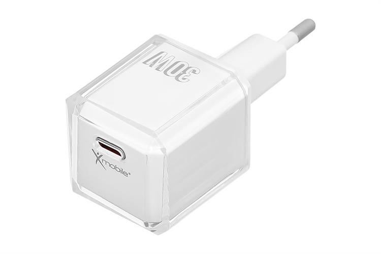 Sạc nhanh Type-C PD 30W Xmobile DC04 Màu Trắng