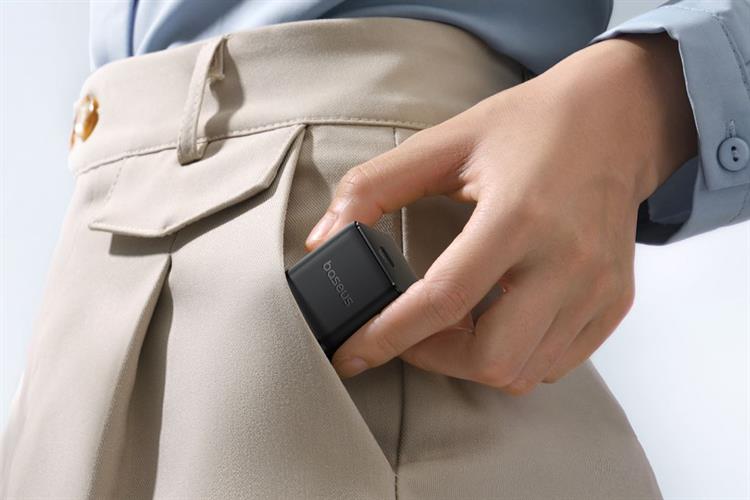 Sạc nhanh Type-C PD 30W Baseus Palm CCZC30CS Màu Đen