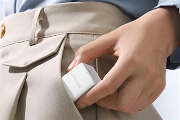 Sạc nhanh Type-C PD 30W Baseus Palm CCZC30CS Màu Trắng