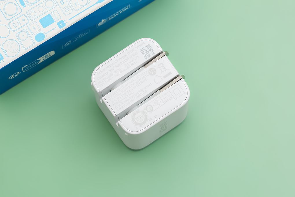 Sạc nhanh Type-C IQ3 45W Anker Nano A121D Màu Trắng