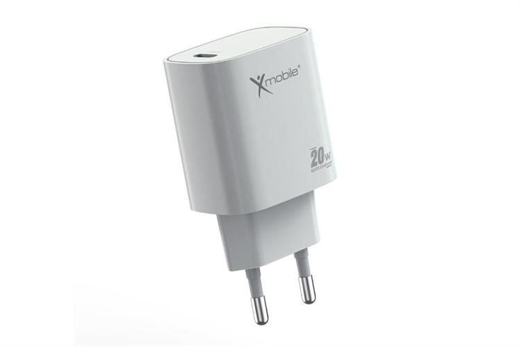 Sạc nhanh Type C PD 20W Xmobile CS-20W01 Màu Trắng