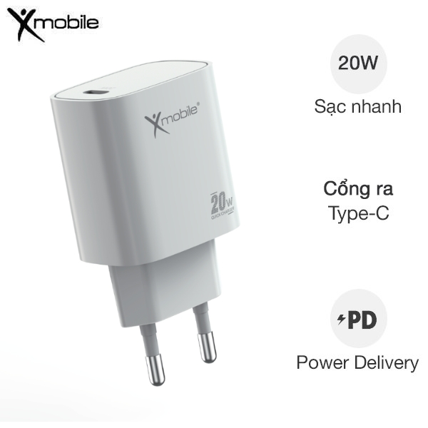 Sạc nhanh Xmobile CS-20W01