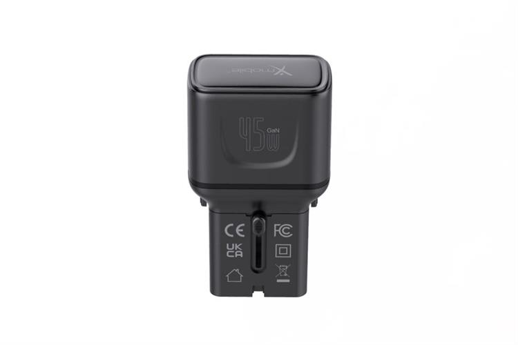 Sạc nhanh đa năng Universal PD GaN 45W Xmobile G545 Màu Đen