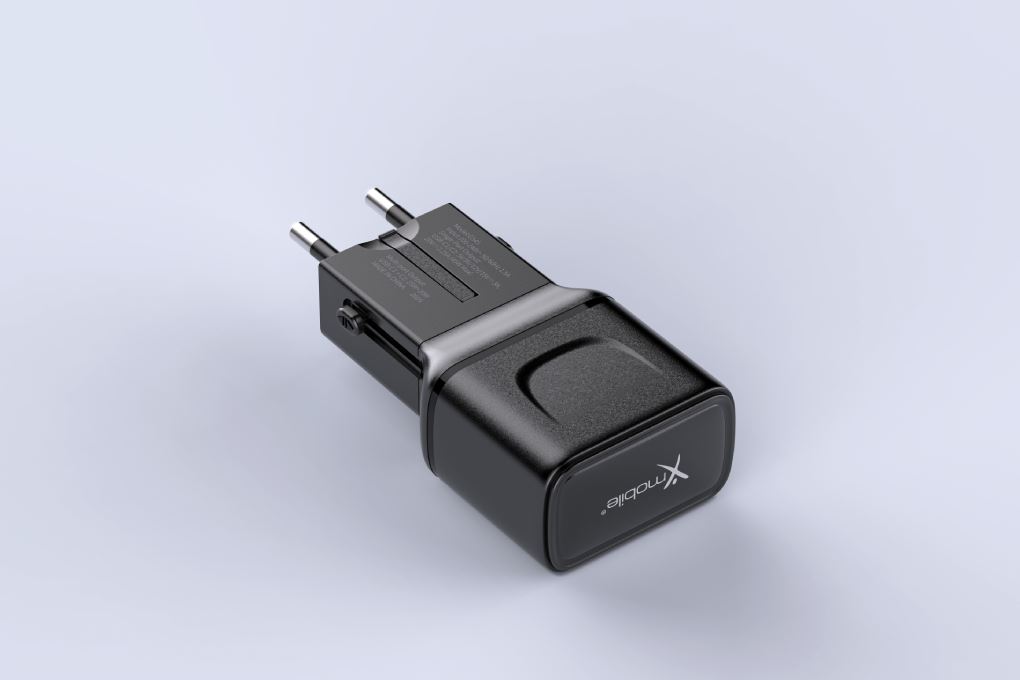 Sạc nhanh đa năng Universal PD GaN 45W Xmobile G545 Màu Đen