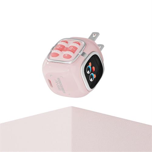 Sạc nhanh Type C QC4.0 GaN 35W Divoom Dipow-35 Pink Màu Hồng