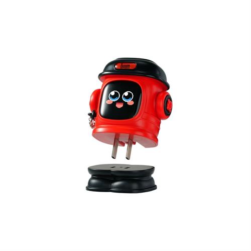 Sạc nhanh 2 cổng USB Type C QC4.0 GaN 65W Divoom Dipow-65 Red Màu Đỏ