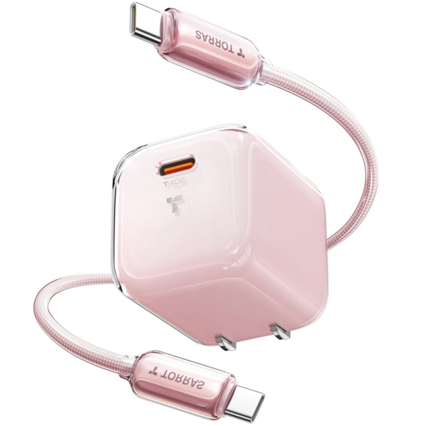 Sạc nhanh Type-C 20W TORRAS ICENANO Kèm Cáp Type C 1.2m