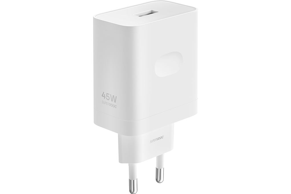 Sạc nhanh USB 45W OPPO SuperVOOC VCB4JBEH Trắng Màu Trắng