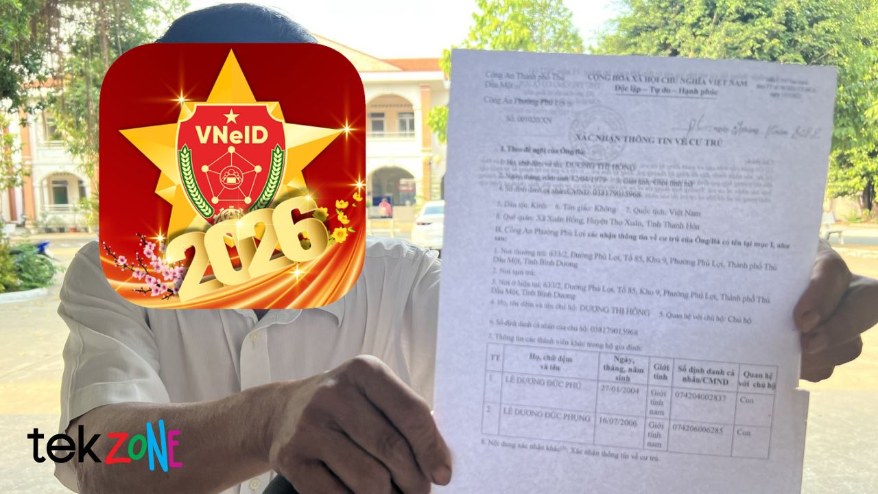 Cách đăng ký xác nhận thông tin cư trú trên ứng dụng VNeID: Nhanh chóng, tiện lợi, không cần ra phường