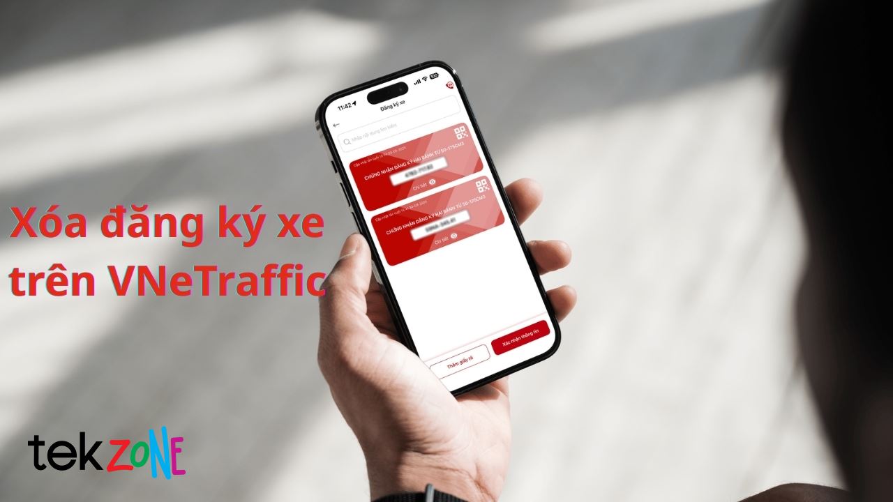 Cách xóa đăng ký xe trên VNeTraffic: Giải quyết tình trạng xe đã bán hoặc xe lạ xuất hiện trong hồ sơ
