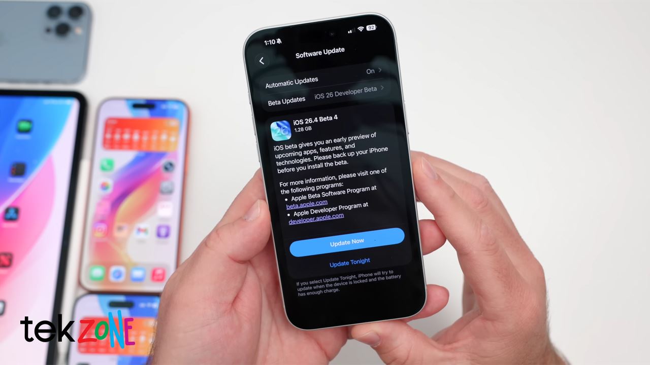 Cách cập nhật iOS 26.4 Beta 4: Trải nghiệm loạt Emoji mới, hỗ trợ chính thức cho iPhone 17e