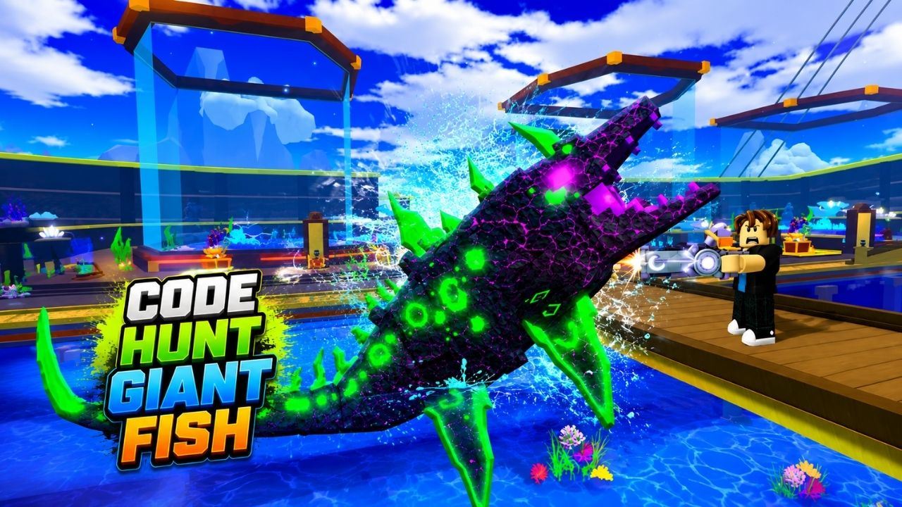 Code Hunt Giant Fish 06/2026 mới nhất, cách nhập code