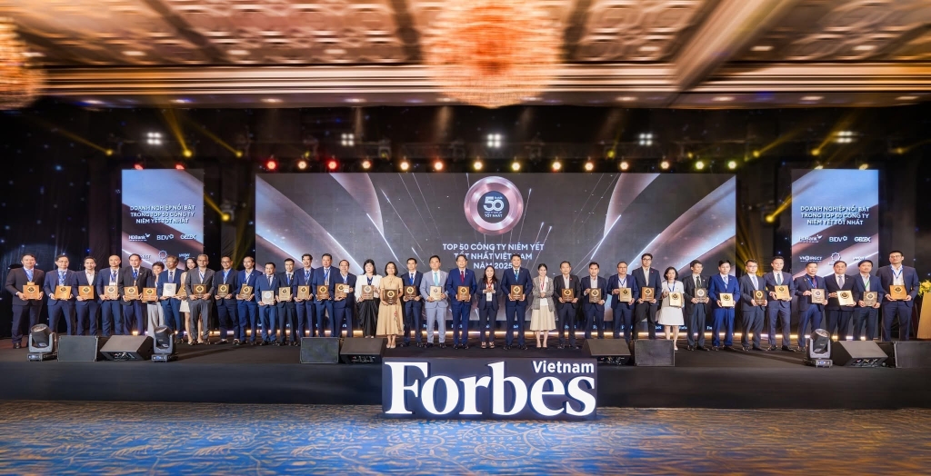 Tap Doan The Gioi Di Dong (MWG) Duoc Forbes Viet Nam Vinh Danh Trong Top 50 Cong Ty Niem Yet Tot Nhat 2025