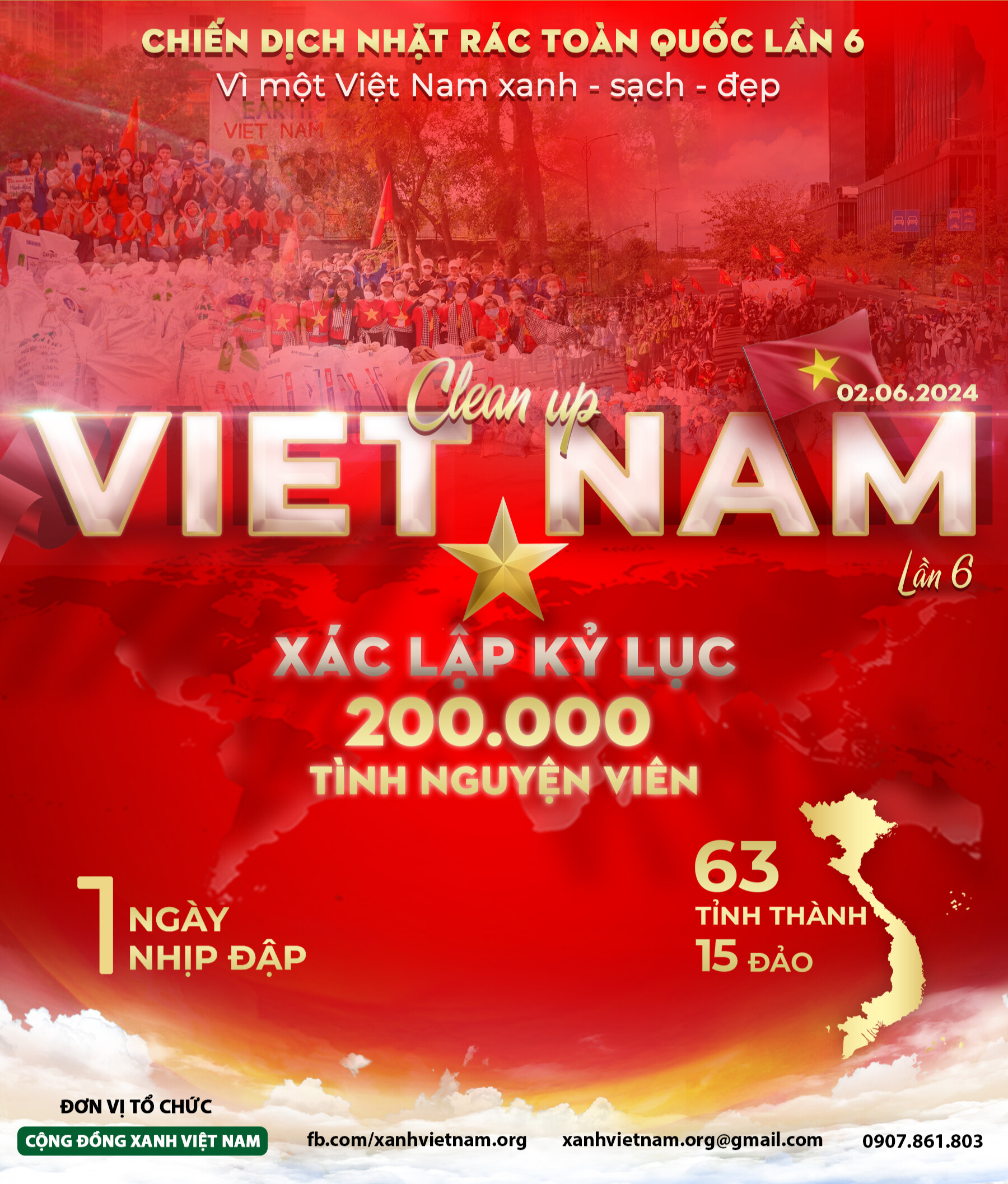 MWG Dong Hanh Cung Xanh Viet Nam Trong Chien Dich Clean Up Viet Nam Lan 6