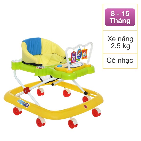 Xe tập đi chim cánh cụt Đại Phát Tài - Màu ngẫu nhiên