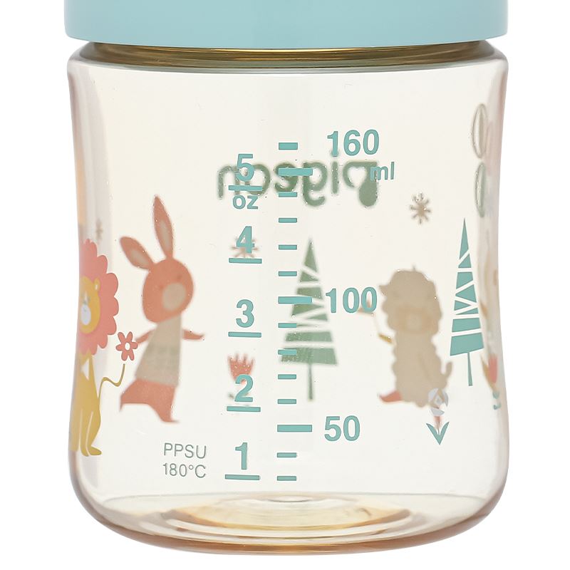 Bình sữa nhựa PPSU Pigeon Plus WN3 cổ rộng 160 ml (0 - 3 tháng) 3