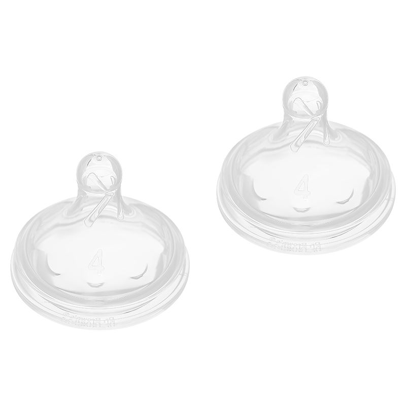 Bộ 2 núm ti Dr.Brown's cổ rộng size Y (từ 9 tháng) 10