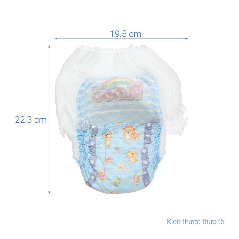 Combo 2 tã quần GOO.N Slim size XXL 42 + 4 miếng/bịch (15 - 25 kg) - Giao bao bì ngẫu nhiên 9