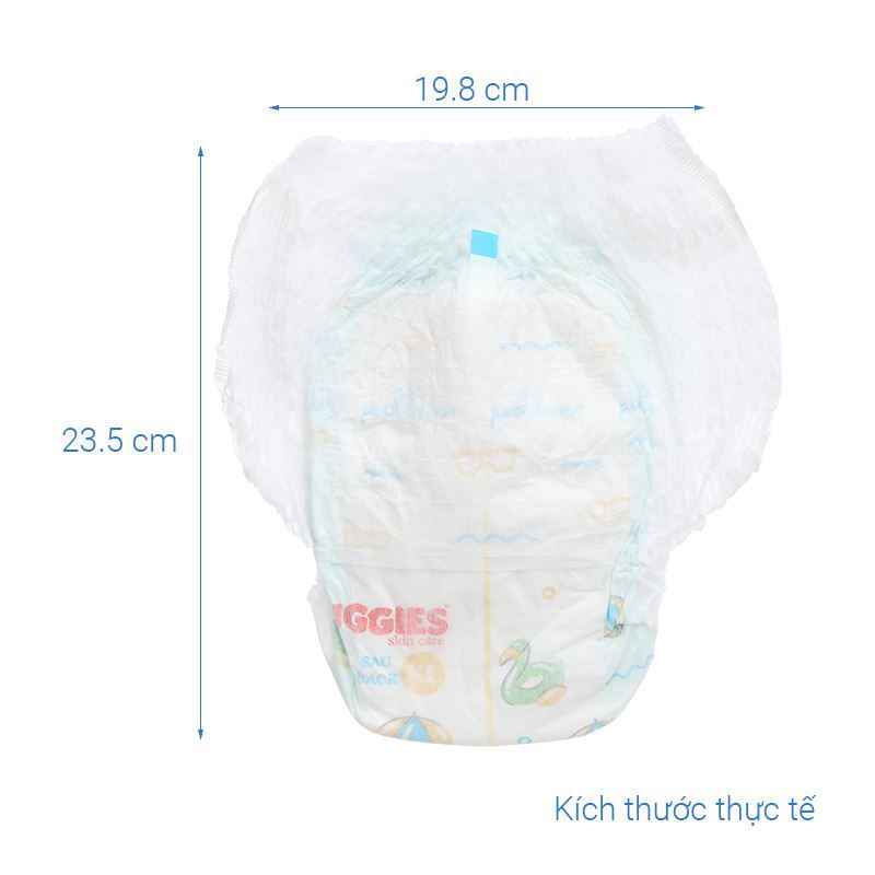 Combo 2 tã quần Huggies Skincare cực đại size XL 60 miếng/bịch (12 - 17 kg) - Giao bao bì ngẫu nhiên 9