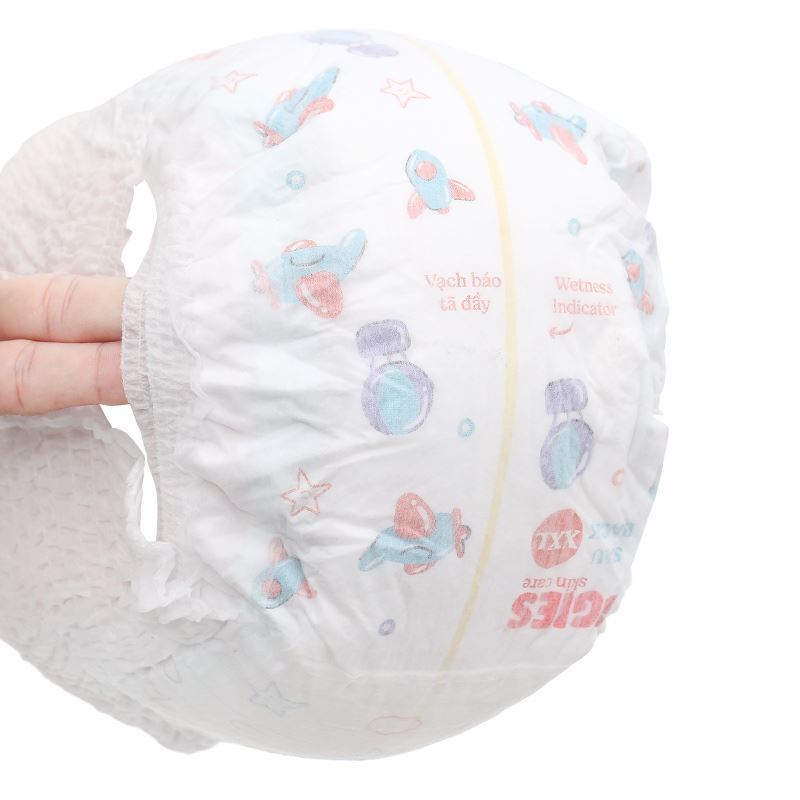 Combo 2 tã quần Huggies Skincare cực đại size XXL 54 miếng/bịch (15 - 19 kg) - Giao bao bì ngẫu nhiên 10