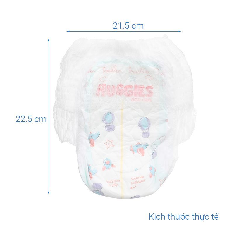 Combo 2 tã quần Huggies Skincare cực đại size XXL 54 miếng/bịch (15 - 19 kg) - Giao bao bì ngẫu nhiên 9