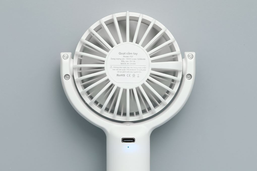 Quạt cầm tay mini Hydrus JF-07 - Trắng 10