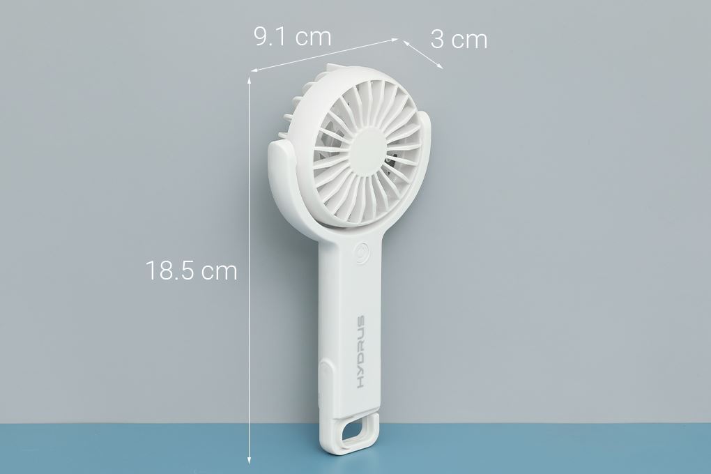 Quạt cầm tay mini Hydrus JF-07 - Trắng 13