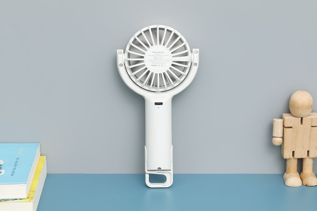 Quạt cầm tay mini Hydrus JF-07 - Trắng 5
