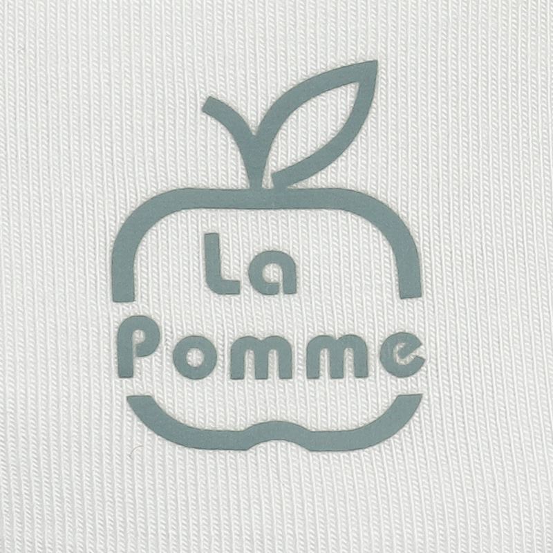 Set bao tay, bao chân mềm mịn La Pomme màu trắng (0 - 3 tháng) 7