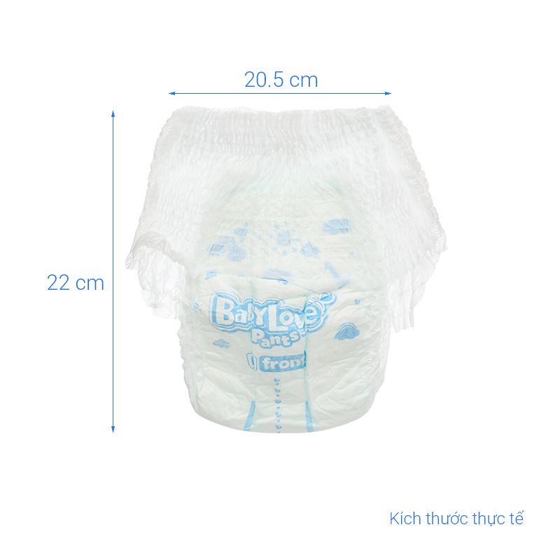 Tã quần BabyLove size M 48 +4/+12 miếng (6 - 11 kg) - Giao bao bì cộng miếng ngẫu nhiên 22