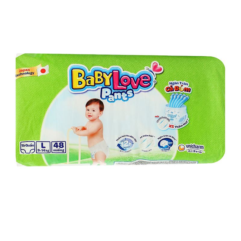 Tã quần BabyLove size M 48 +4/+12 miếng (6 - 11 kg) - Giao bao bì cộng miếng ngẫu nhiên 17