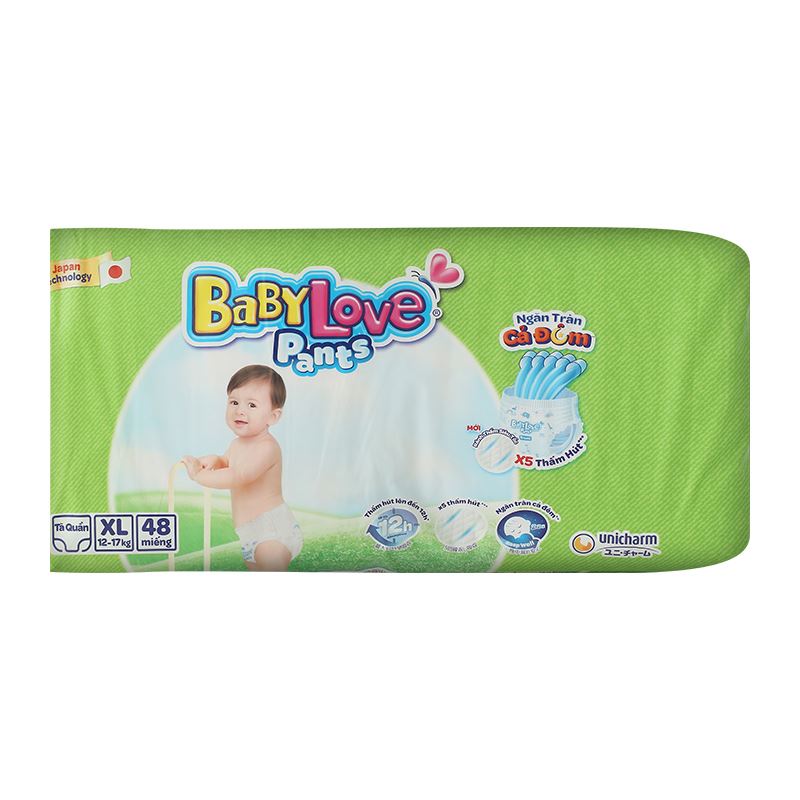 Tã quần BabyLove size M 48 +4/+12 miếng (6 - 11 kg) - Giao bao bì cộng miếng ngẫu nhiên 31