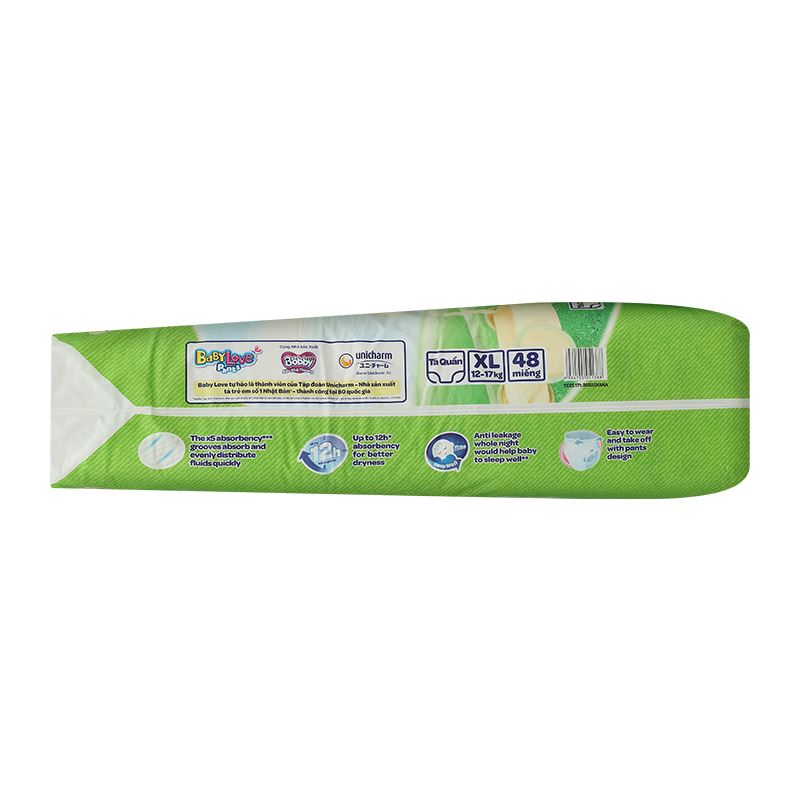 Tã quần BabyLove size M 48 +4/+12 miếng (6 - 11 kg) - Giao bao bì cộng miếng ngẫu nhiên 33