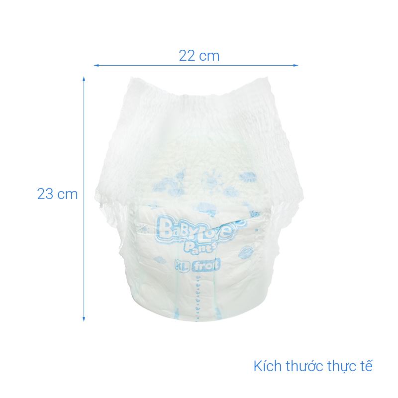 Tã quần BabyLove size M 48 +4/+12 miếng (6 - 11 kg) - Giao bao bì cộng miếng ngẫu nhiên 36