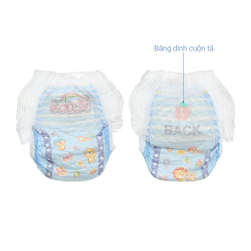 Tã quần GOO.N Slim size L 46 + 4 miếng (9 - 14 kg) - Giao bao bì ngẫu nhiên 8