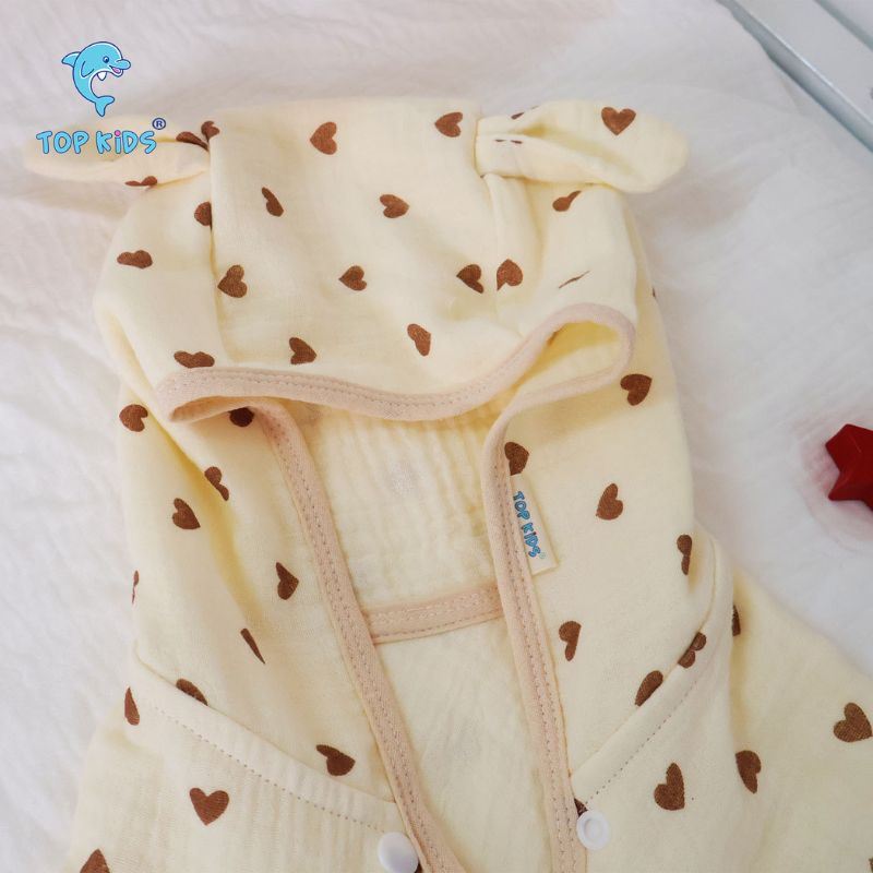 Áo choàng TOP KIDS 0 - 24 tháng - Mẫu ngẫu nhiên 20