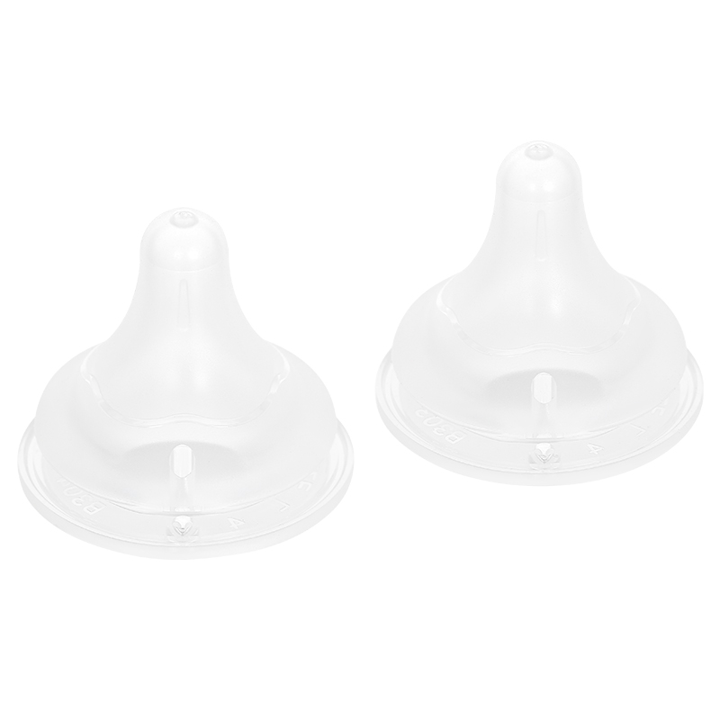 Bộ 2 núm ti Pigeon Softouch cổ rộng size M (3 - 6 tháng) 13