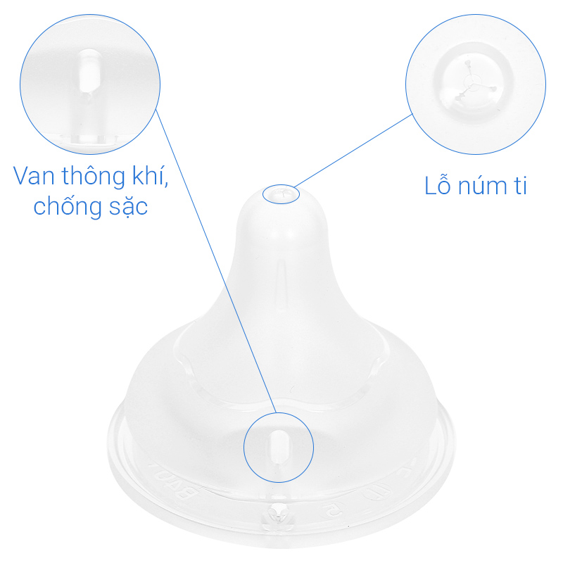 Bộ 2 núm ti Pigeon Softouch cổ rộng size M (3 - 6 tháng) 27
