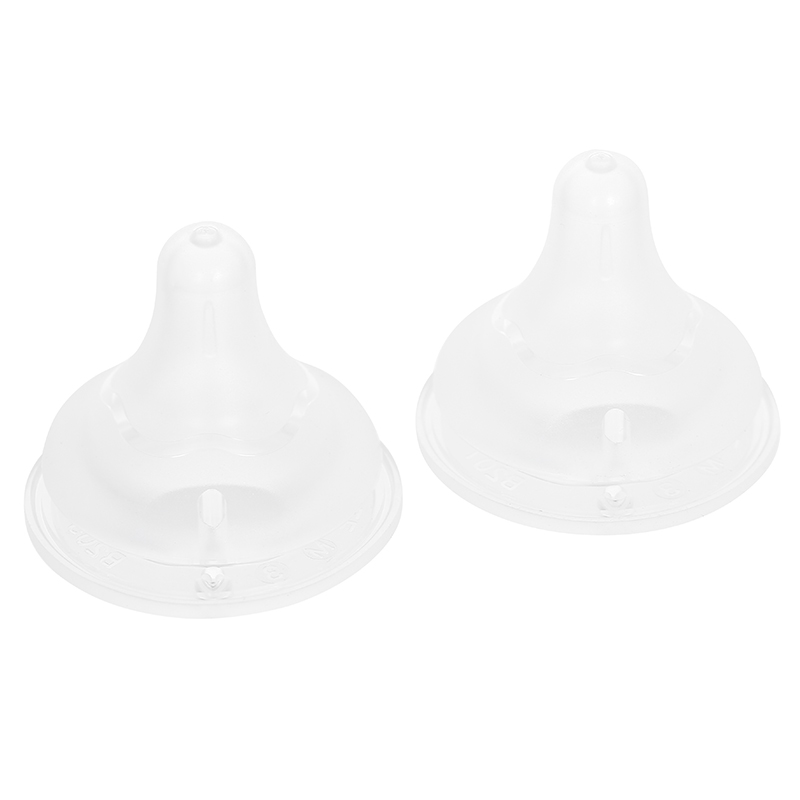Bộ 2 núm ti Pigeon Softouch cổ rộng size M (3 - 6 tháng) 4