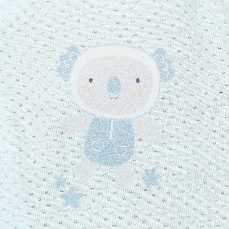 Bộ tay dài bé trai cài giữa Lullaby NH337N màu xanh dương 7