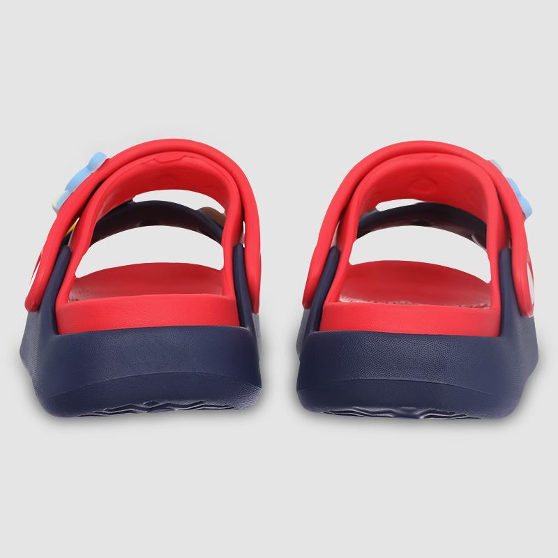Dép sục cho bé Á Châu Avakids AC68 màu đỏ - xanh đen 9
