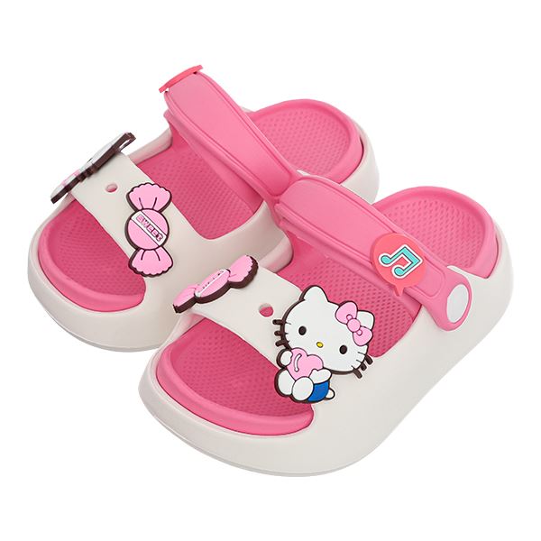 Dép sục Á Châu Avakids AC68 màu hồng - trắng