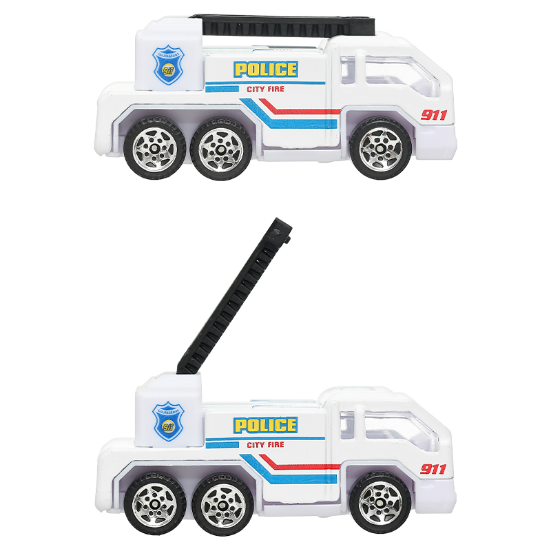 Đồ chơi bộ 4 xe cảnh sát six-six-Zero 660-A130 9