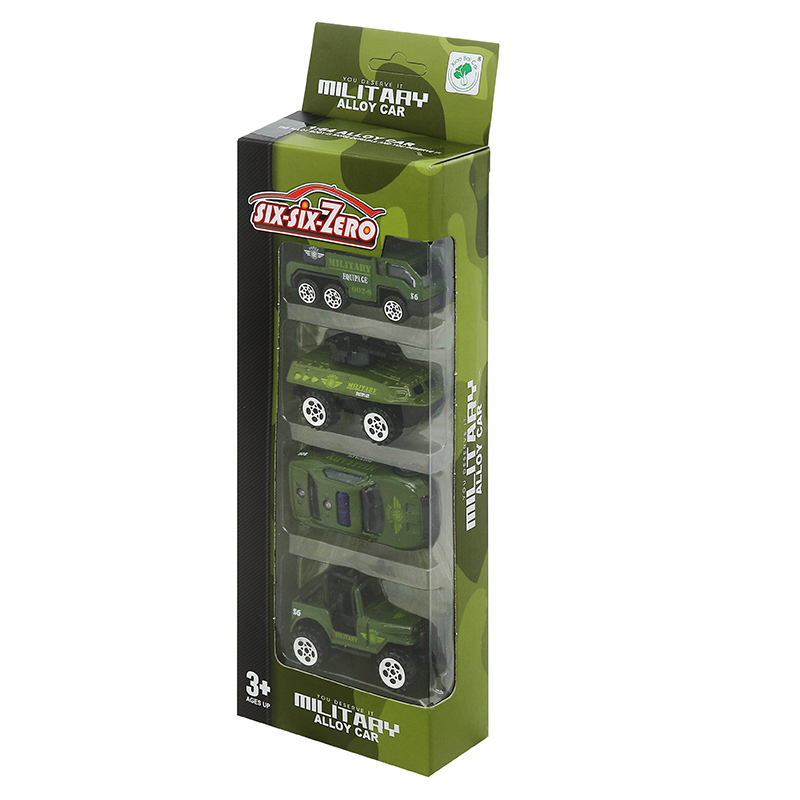 Đồ chơi bộ 4 xe cảnh sát six-six-Zero 660-A130 15