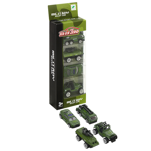 Đồ chơi bộ 4 xe quân đội six-six-Zero 660-A133