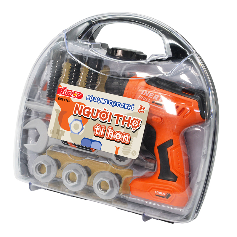Đồ chơi bộ dụng cụ cơ khí đội trưởng tài ba Firstar DK81358 8