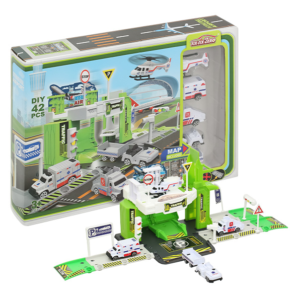 Đồ chơi trạm xe đô thị six-six-Zero 660-S107